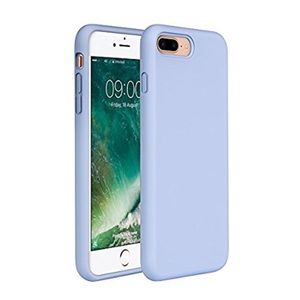 iPhone 7 plus purple silicone case